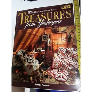 Treasures From Yesteryear Book Making Quilts from‎ Vintage Blocks Quilting DGT-B
